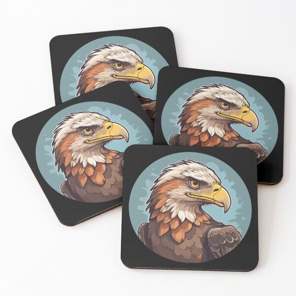 Item preview, Wedge Tailed Eagle portrait designed and sold by twisted-dot.