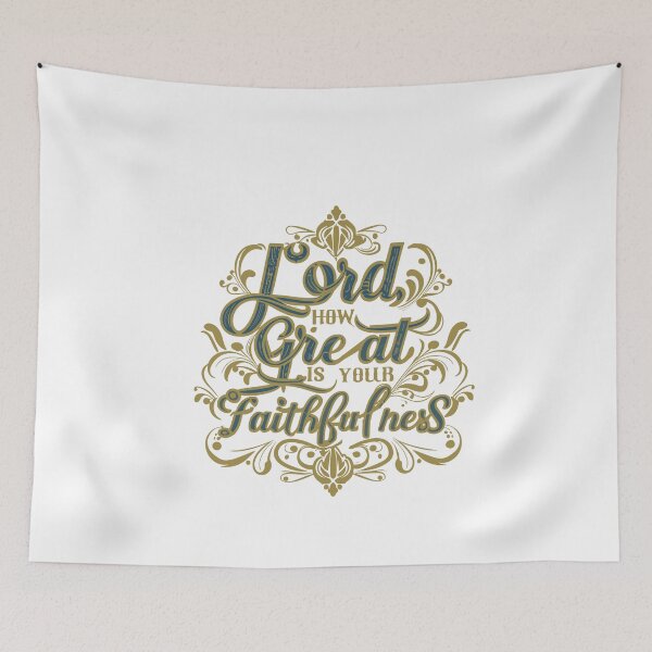 Item preview, Lord How Great is Your Faithfulness 6 designed and sold by HahaHandlesHub.