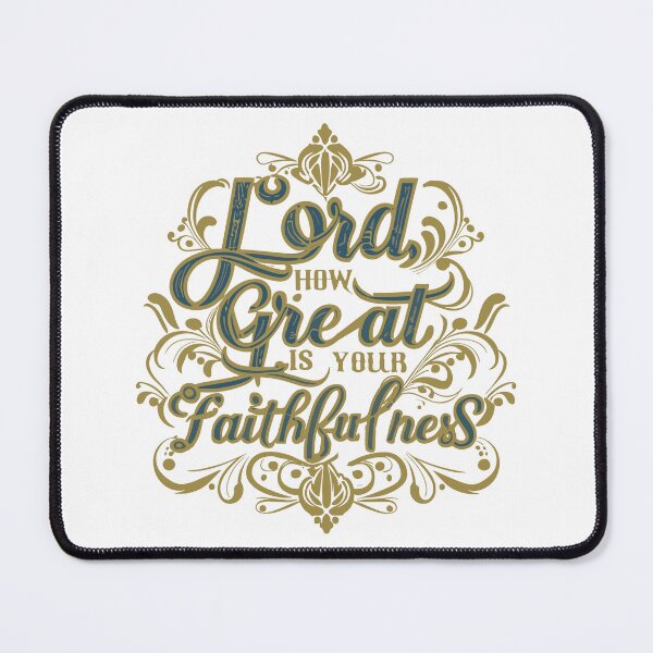 Item preview, Lord How Great is Your Faithfulness 6 designed and sold by HahaHandlesHub.