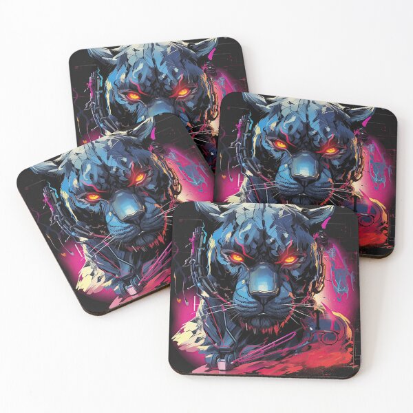Item preview, Cyber Mystic Panther designed and sold by Zoetic_Designz.