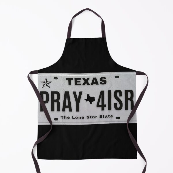 Item preview, Pray for Israel Texas Vanity Plate designed and sold by GFamilyC.