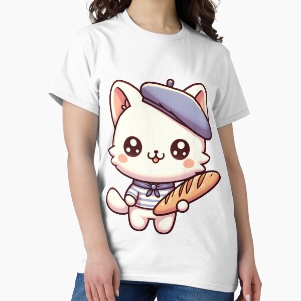 Monsieur Meow’s Baguette Classic T-Shirt