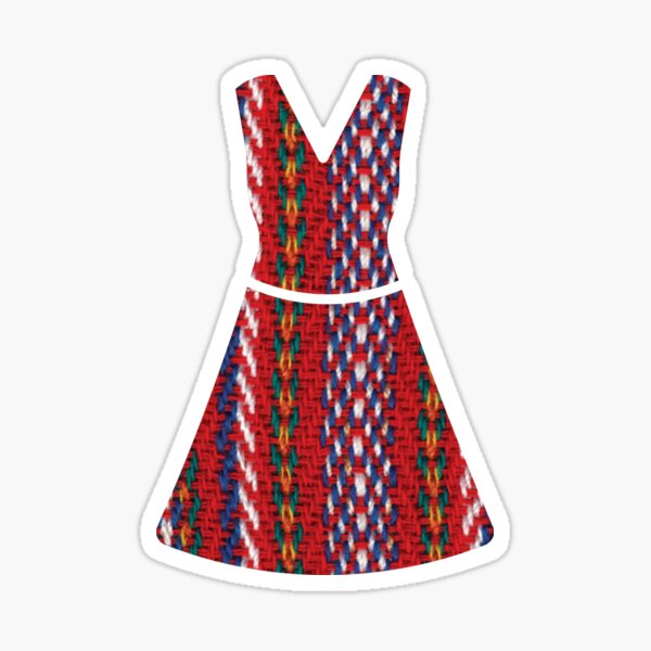 Item preview, Red Dress - Métis Sash designed and sold by Lighteningshop.
