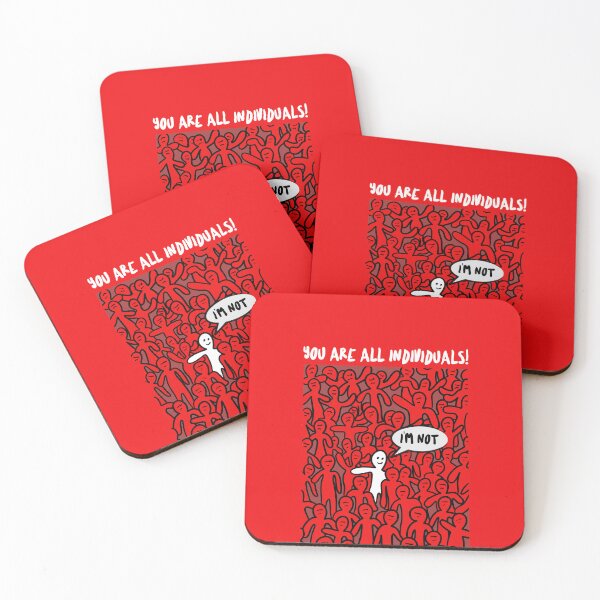 Item preview, You Are All Individuals! designed and sold by stuinflipflops.
