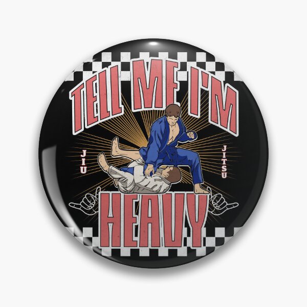 Item preview, Funny Jiu Jitsu Tshirt Tell Me I'm Heavy designed and sold by Ninety9Secrets.