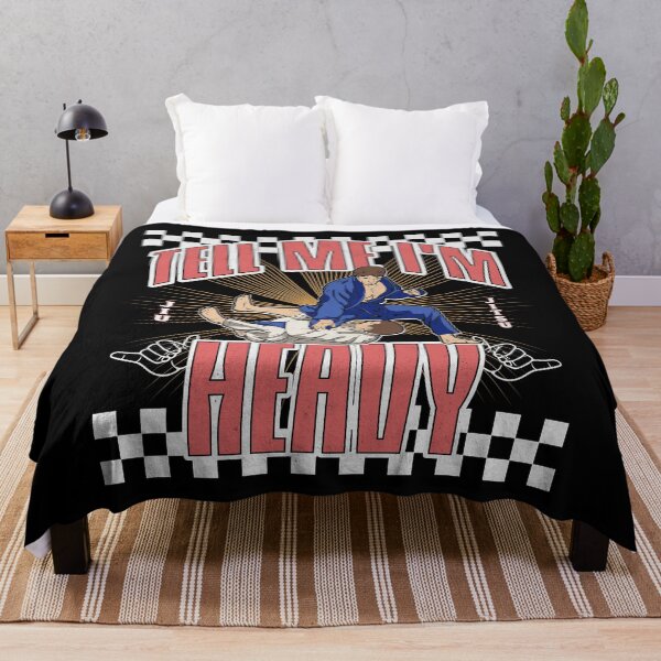 Item preview, Funny Jiu Jitsu Tshirt Tell Me I'm Heavy designed and sold by Ninety9Secrets.