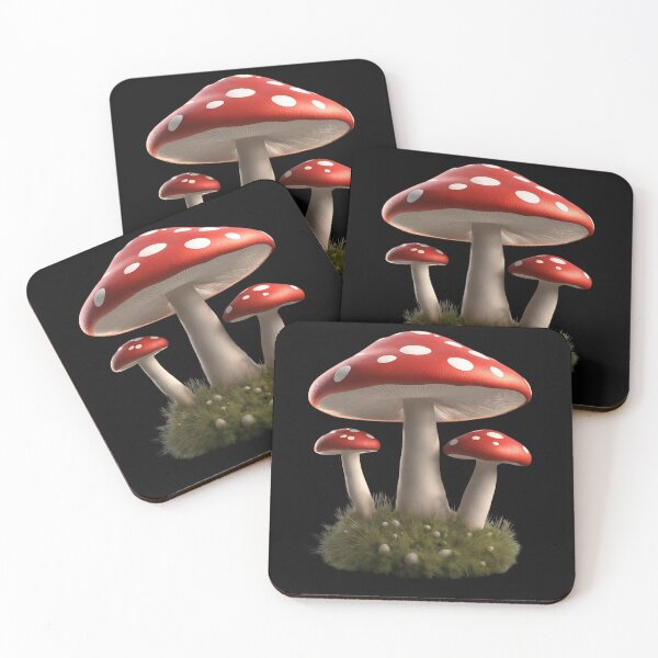 Item preview, Toadstool Family Forest Mushrooms designed and sold by Aquillashop.