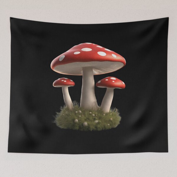 Item preview, Toadstool Family Forest Mushrooms designed and sold by Aquillashop.