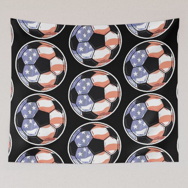 Item preview, USA Flag Soccer Ball designed and sold by Staze2023.