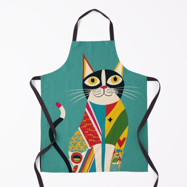 Item preview, Mid Century Moggy designed and sold by VoodoovilleArt.