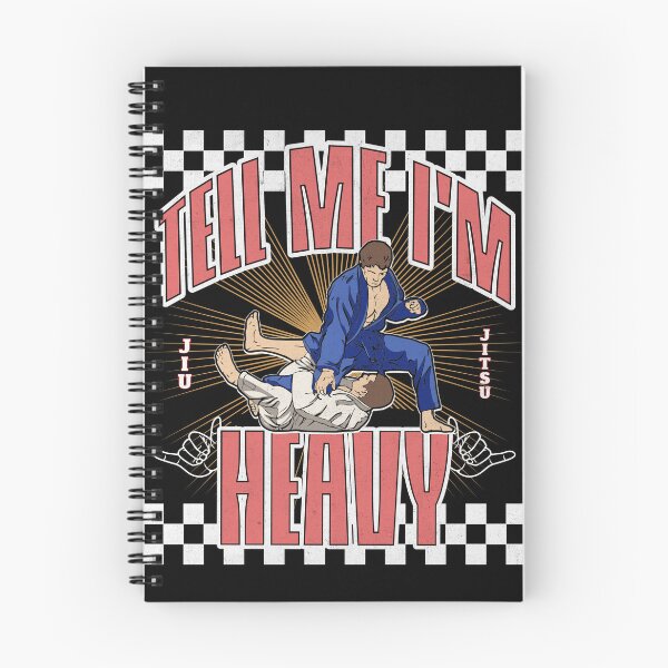 Item preview, Funny Jiu Jitsu Tshirt Tell Me I'm Heavy designed and sold by Ninety9Secrets.