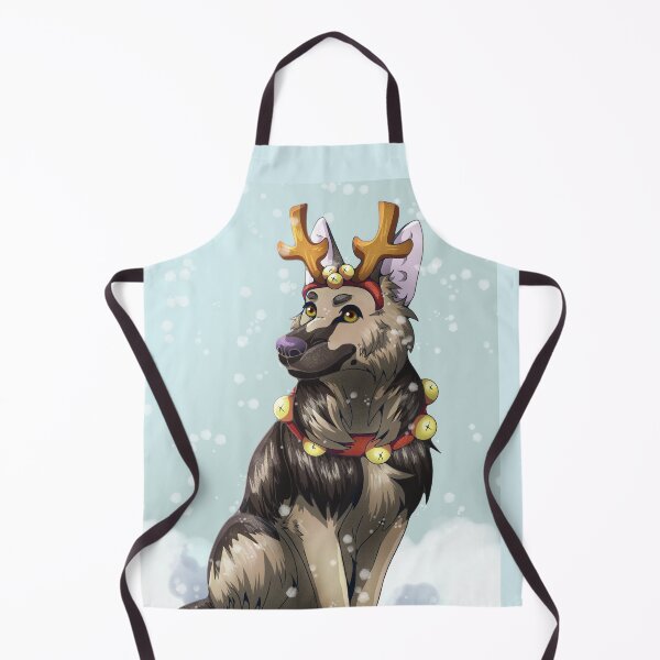 Item preview, German Shepherd Christmas designed and sold by TheKohakuDragon.
