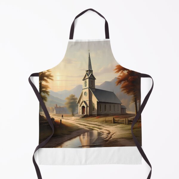 Item preview, vintage church in the autumn designed and sold by IncredibleGeek.