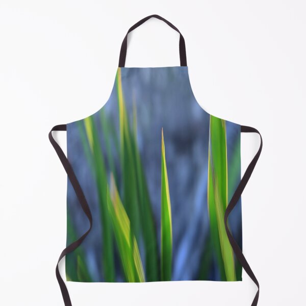 Item preview, Green Blades on Blue designed and sold by SunlitColors.