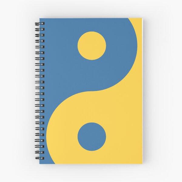 Item preview, Blue & Yellow Yin and Yang Symbol Design for Python Coders designed and sold by ramiro.