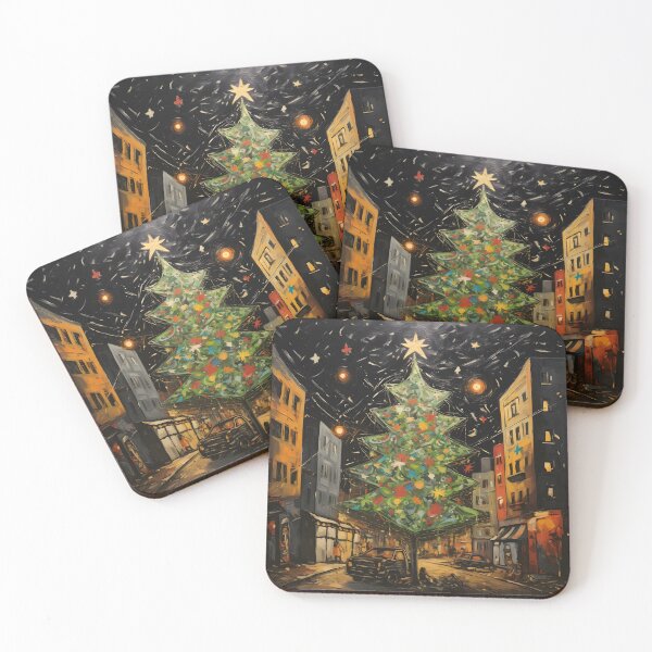 Item preview, Urban Uprising- A Street Wise Christmas Tree in Social Artivism Splendor designed and sold by OlfactoART Studio.