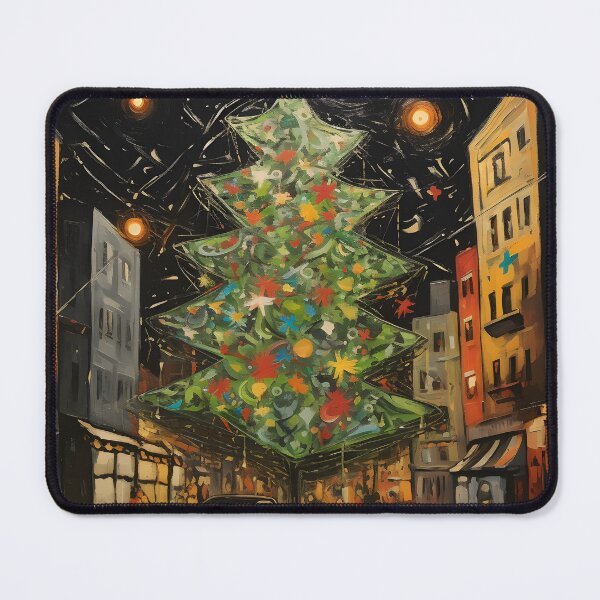 Item preview, Urban Uprising- A Street Wise Christmas Tree in Social Artivism Splendor designed and sold by OlfactoART Studio.