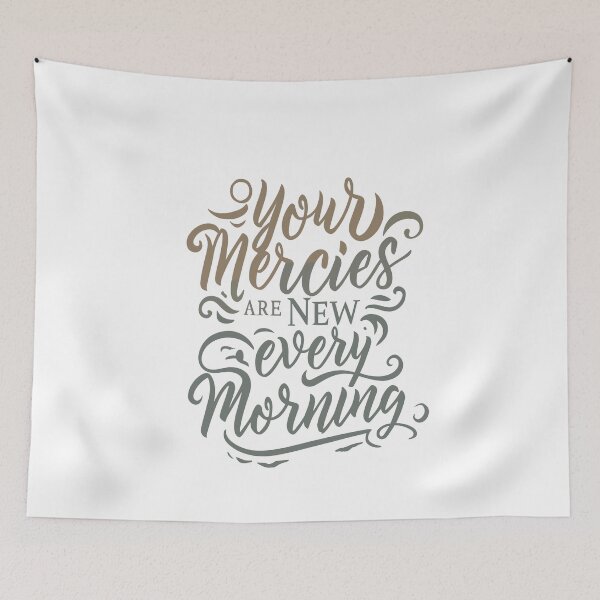 Item preview, Your Mercies are New Every Morning 2 designed and sold by HahaHandlesHub.