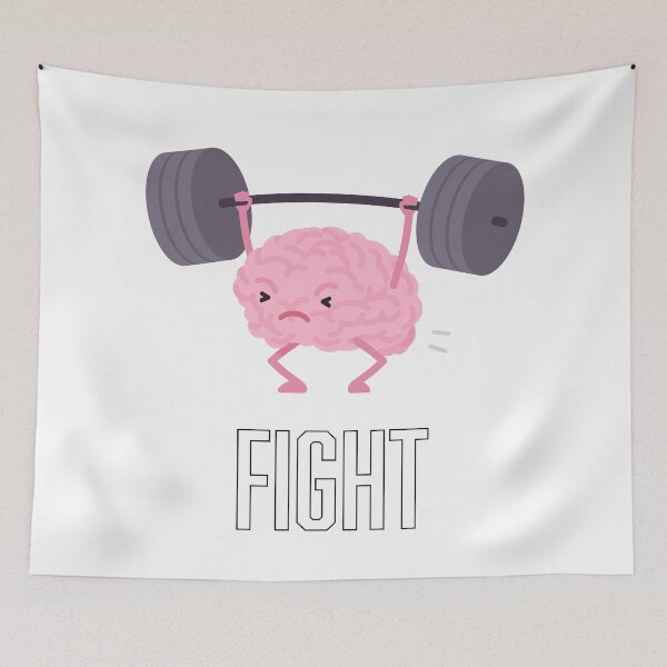Item preview, Mindful Strength, gifts, pink, fight,  designed and sold by Ewelina  Niemiec.