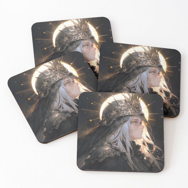 Item preview, Ethereal Majestic Dark Fantasy Anime Girl designed and sold by bubblegoth.