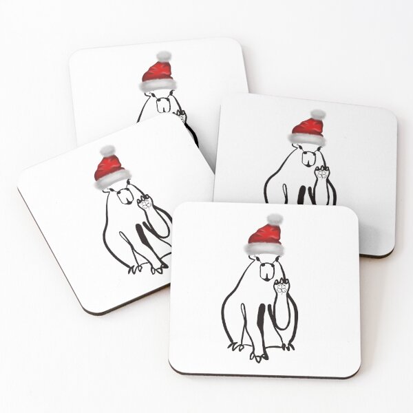 Item preview, Christmas capybara designed and sold by Fauraarts.