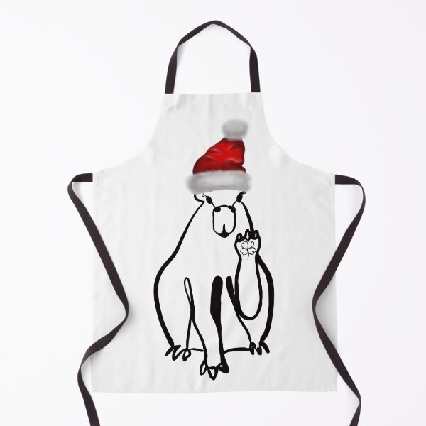 Item preview, Christmas capybara designed and sold by Fauraarts.