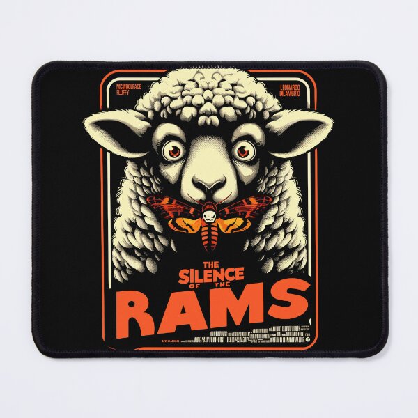 Item preview, The Silence of the Rams designed and sold by RafaelLima7.
