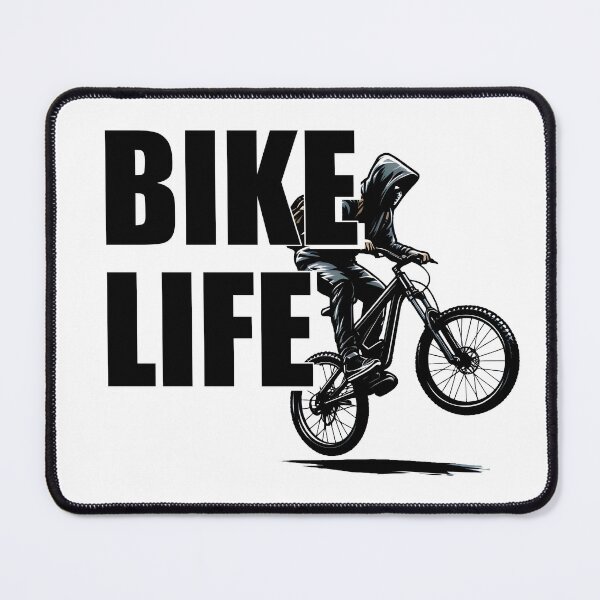 Item preview, Bikelife Wheelie Mountain Bike Rider. designed and sold by fatbanana.