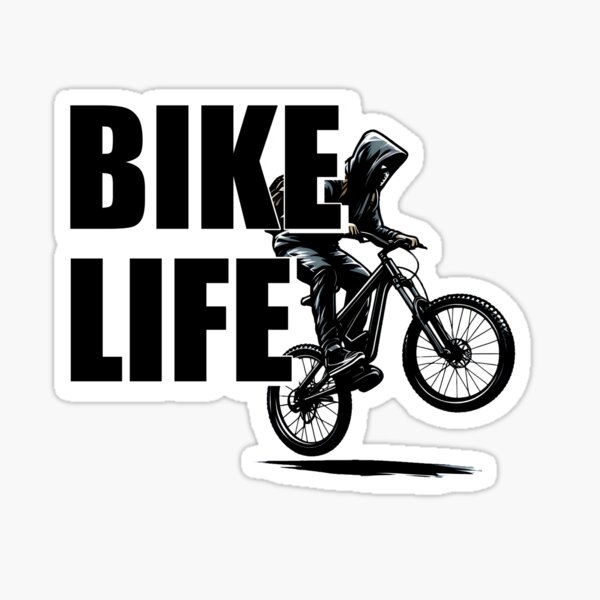 bikelife Bike Life Funny Car/Van/Bumper/Window Sticker MTB motocross bmx  INSTA
