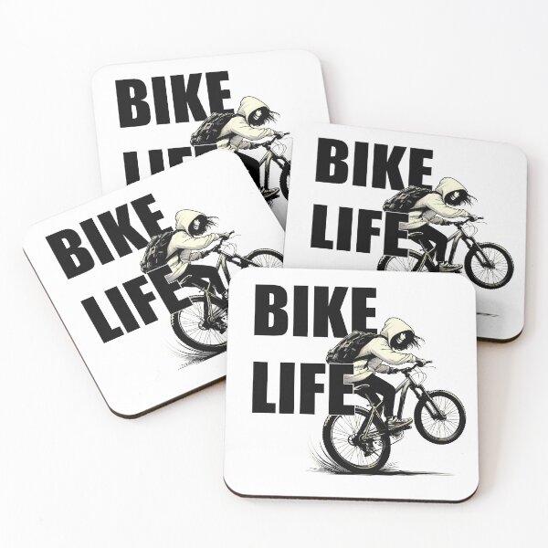 Item preview, Bikelife Girl Mountain Bike Rider.  designed and sold by fatbanana.