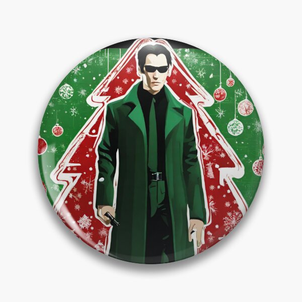 Item preview, Neo in The Matrix Christmas designed and sold by AYBOSHOP.