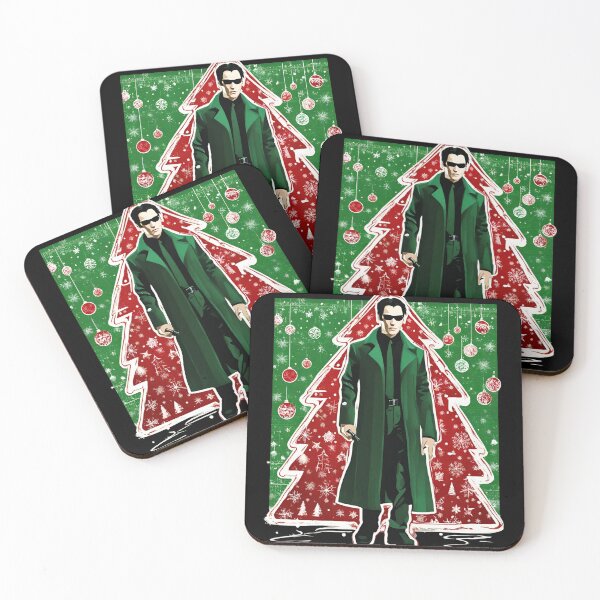 Artikelvorschau, Neo in The Matrix Christmas entworfen und verkauft von AYBOSHOP.