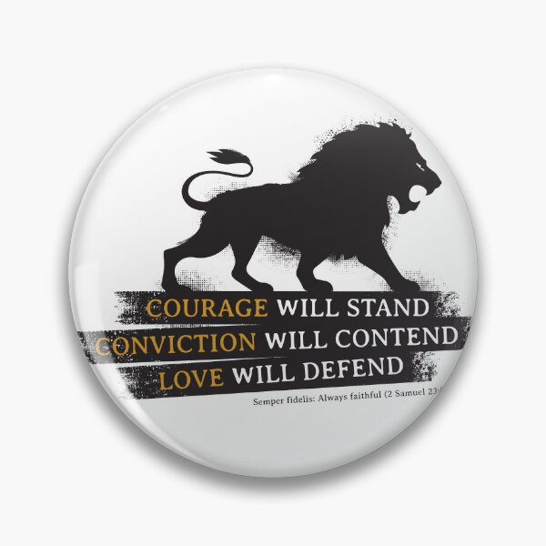 Item preview, Courage, Conviction, Love Design designed and sold by SAVEUSWOW.