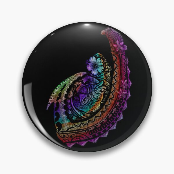Item preview, Rainbow Hawaiian Fishhook designed and sold by sunnthreads.