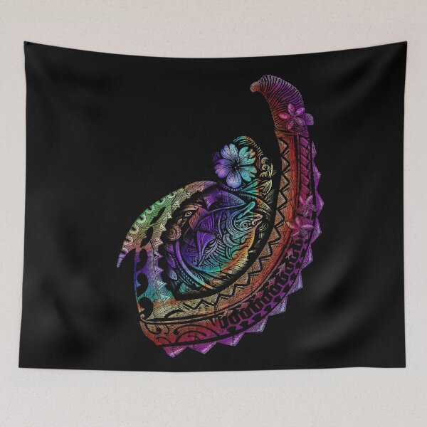 Item preview, Rainbow Hawaiian Fishhook designed and sold by sunnthreads.