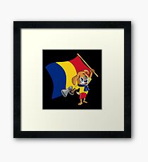A Romanian Fan Dog Framed Print