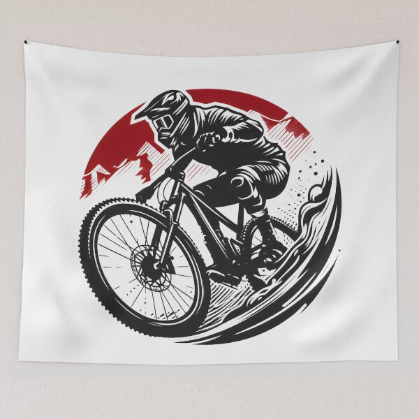 Item preview, Bikelife Wheelie Mountain Bike Rider.  designed and sold by fatbanana.