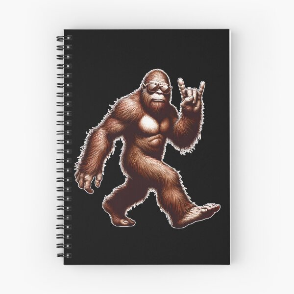 Item preview, Rock and Roll Sasquatch - funny cool bigfoot designed and sold by FunnyStoopid.