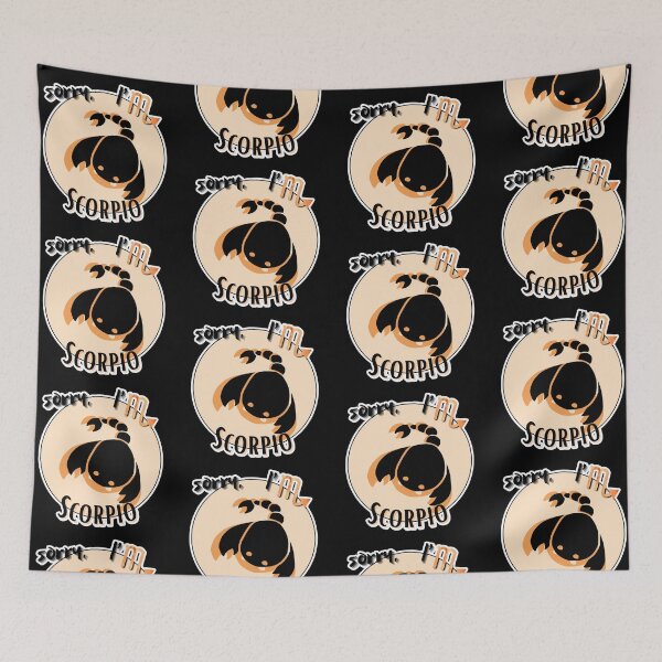 Item preview, cute scorpio zodiac sign designed and sold by AnetaArtist.