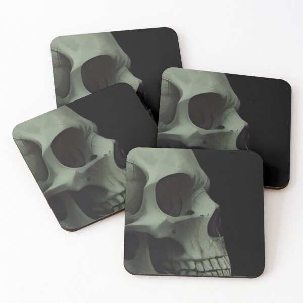 Item preview, Relaxed skull designed and sold by Glenbobagins.