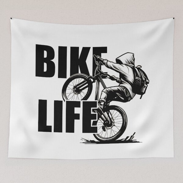 Item preview, Bikelife MountainBike Rider.  designed and sold by fatbanana.