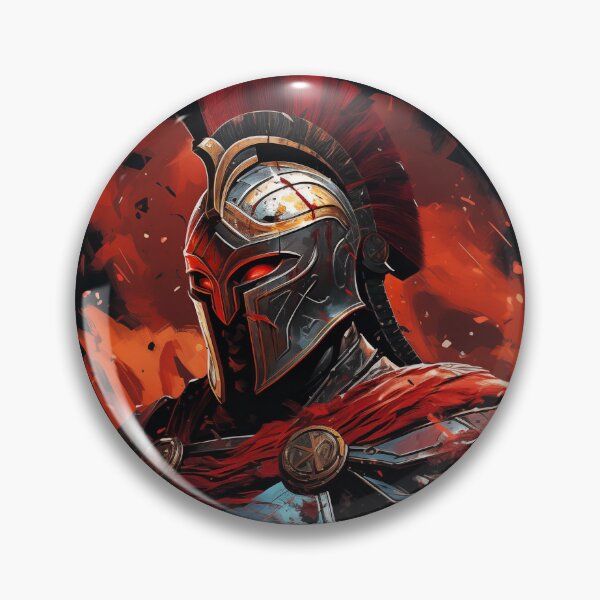Item preview, Spartan with red eyes  designed and sold by emaotx.