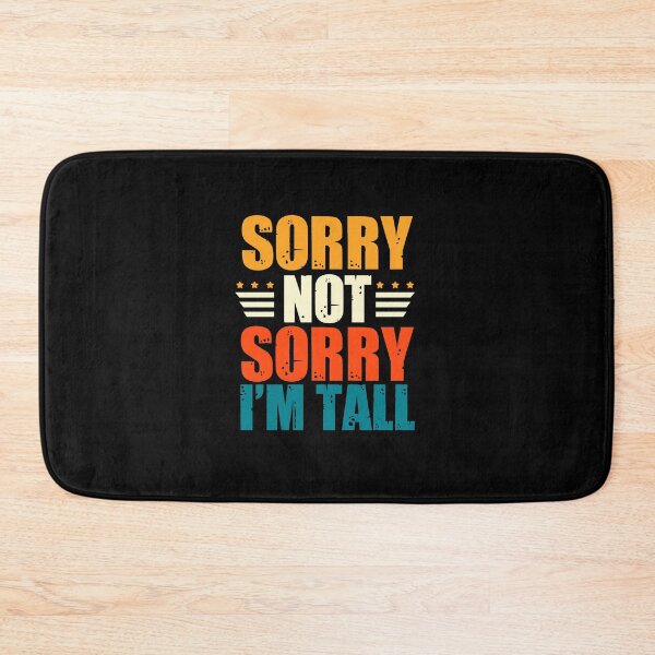 Item preview, Tall men's humor: Funny tall men quotes designed and sold by The  Knick Knack Nook.