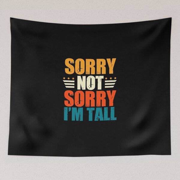 Item preview, Tall men's humor: Funny tall men quotes designed and sold by The  Knick Knack Nook.