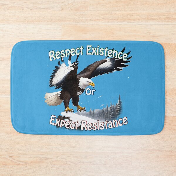 Item preview, Soaring Sentinel: Respect Existence or Expect Resistance designed and sold by leyfinder.