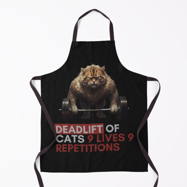 Item preview, Cat Deadlift Powerlifting Fitness designed and sold by Poodoo.