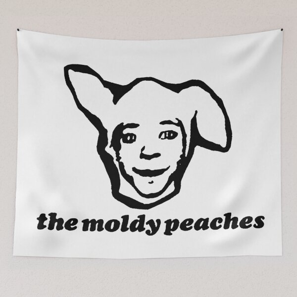 Item preview, The Moldy Peaches shirt and sticker design designed and sold by jealist.