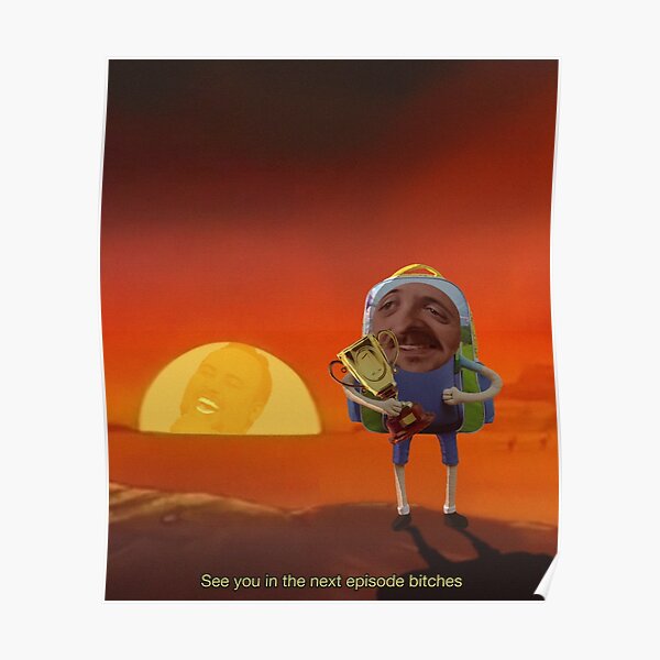 backpacksen forsen  Poster