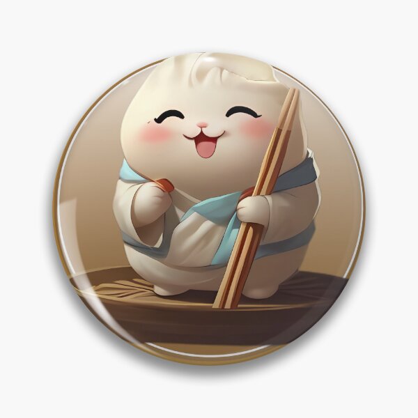 Item preview, Lovely smiling dumpling with background designed and sold by Jeylushop.