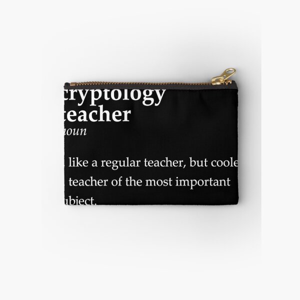 Item preview, Cryptology Teacher designed and sold by DasaiArt.
